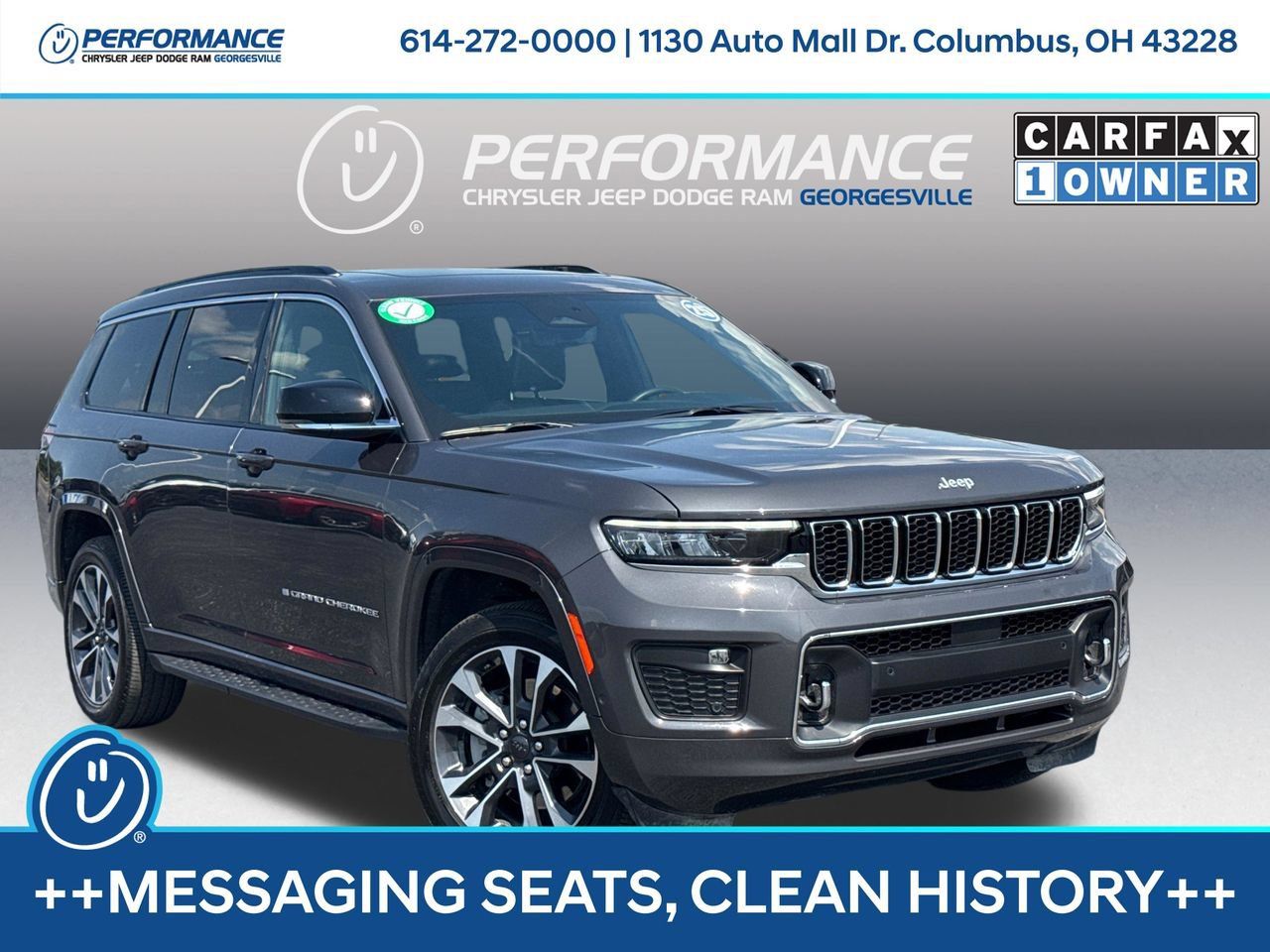 Used 2025 Jeep Grand Cherokee L Overland w/ Luxury Tech Group IV AWD/4WD image 1