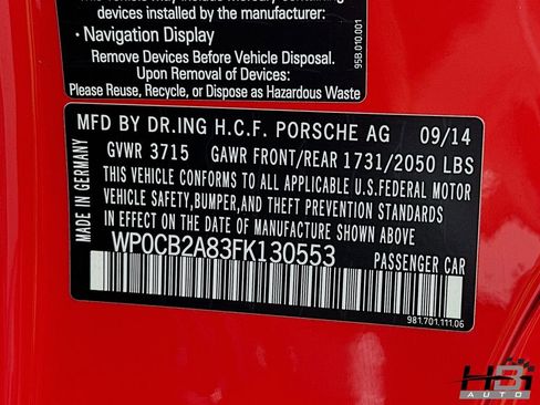 Used 2015 Porsche Boxster GTS image 18