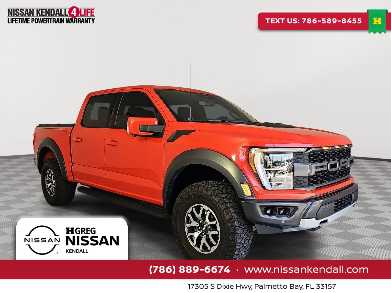 Used 2022 Ford F150 Raptor w/ Equipment Group 801A High AWD/4WD image 1