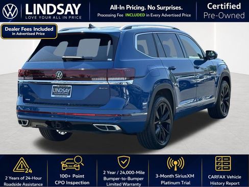 Certified 2025 Volkswagen Atlas SEL Premium R-Line AWD/4WD image 8