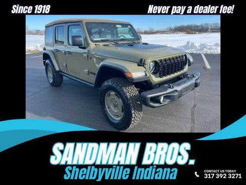 New 2025 Jeep Wrangler Unlimited Sport S 4xe AWD/4WD image 1