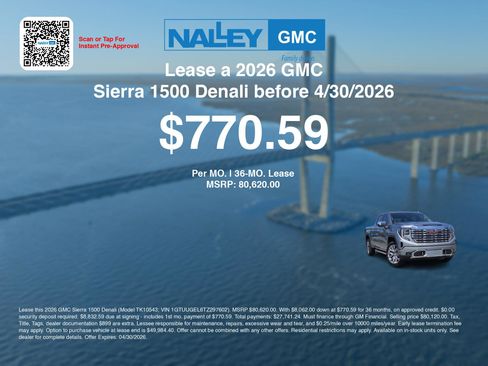 New 2026 GMC Sierra 1500 Denali AWD/4WD image 3