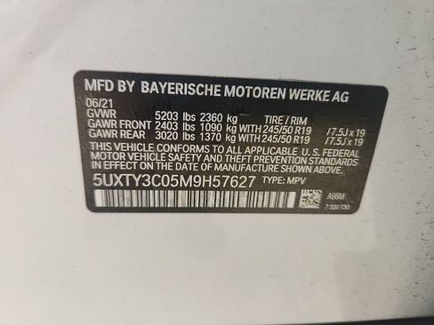 Used 2021 BMW X3 sDrive30i w/ Convenience Package RWD image 8