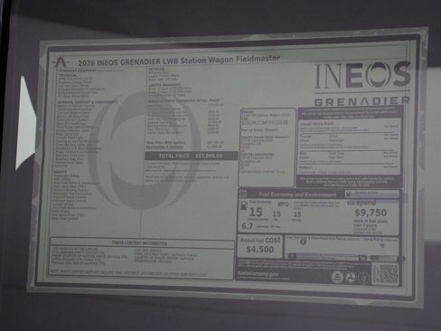 New 2026 INEOS Grenadier Fieldmaster Edition image 23