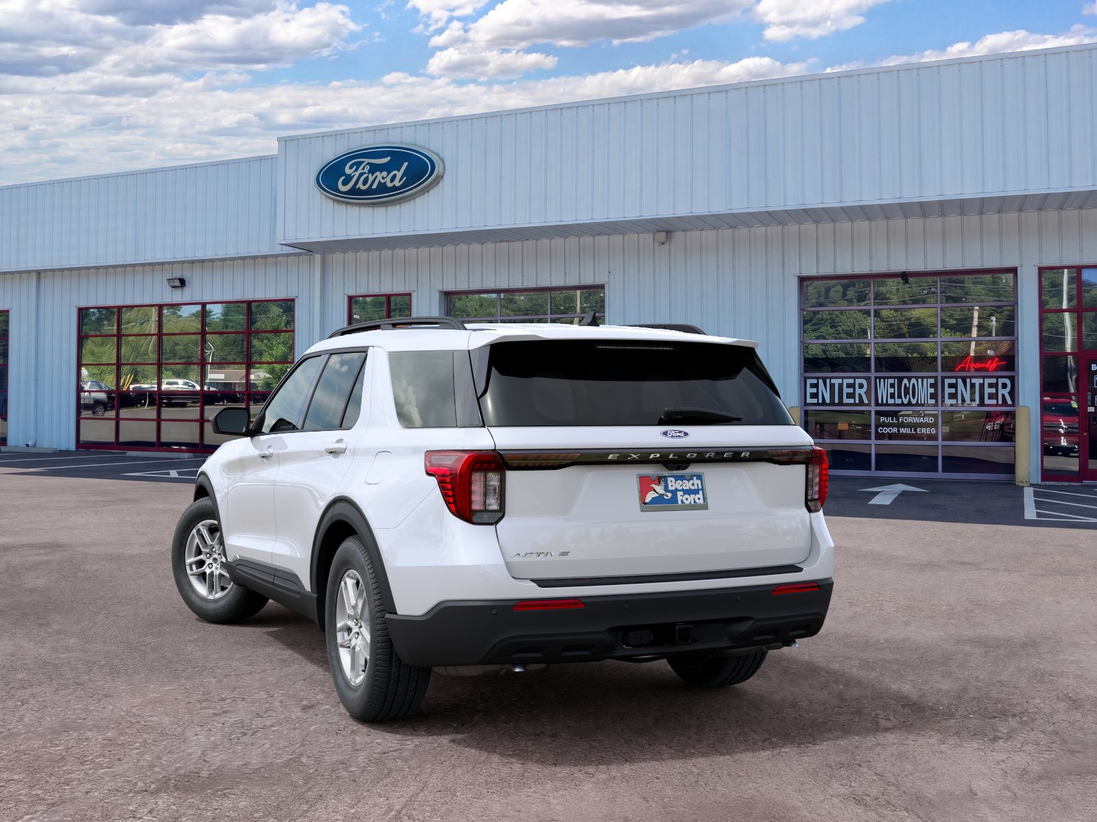 Used 2027 Ford Explorer Active RWD image 8