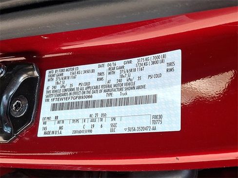 Used 2016 Ford F150 XLT w/ Equipment Group 302A Luxury image 26