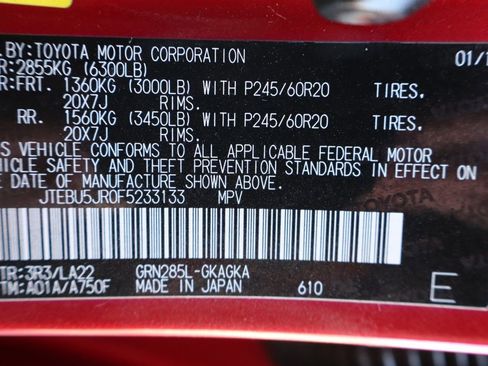 Used 2015 Toyota 4Runner Limited image 48