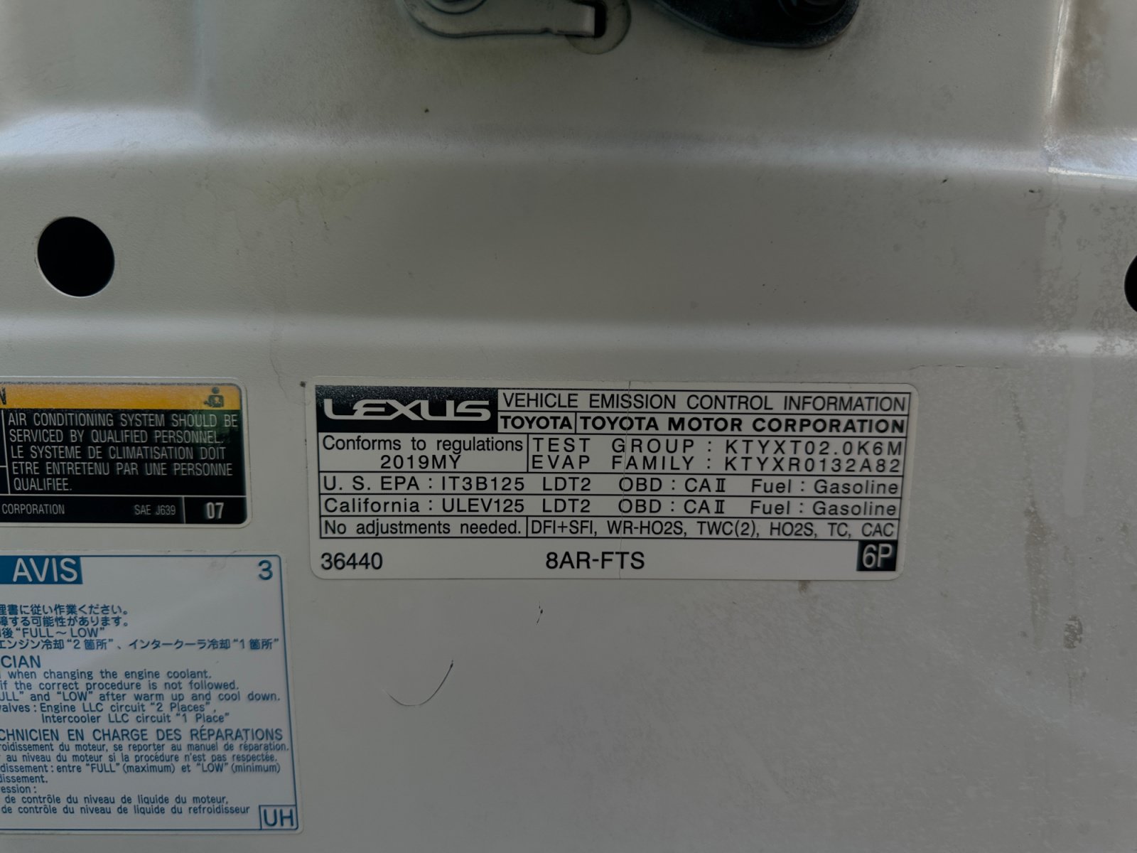 Used 2019 Lexus NX 300 FWD w/ Comfort Package image 27