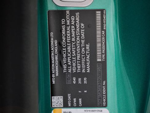 New 2026 Aston Martin V8 Vantage S RWD image 25