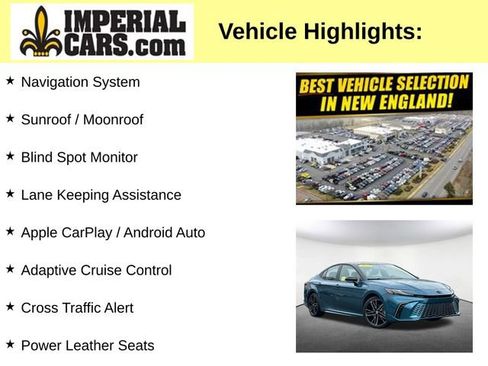 Certified 2025 Toyota Camry XSE FWD image 3