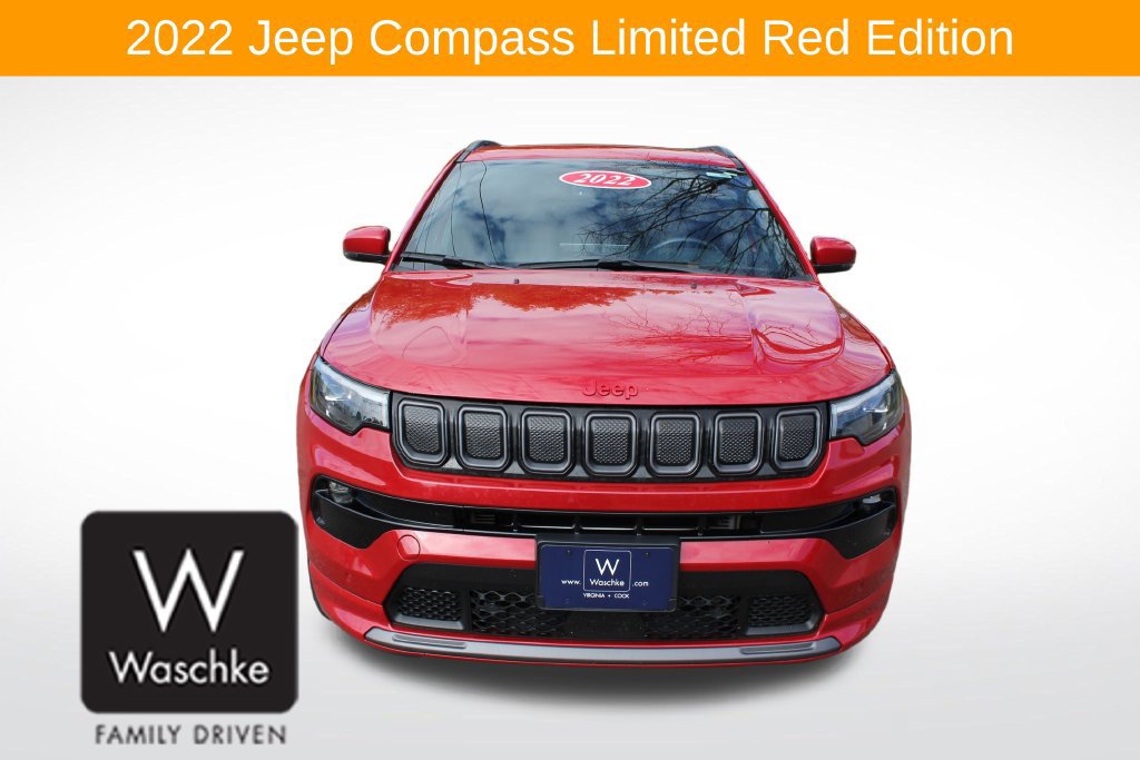 Used 2022 Jeep Compass Limited w/ (RED) Package AWD/4WD image 2