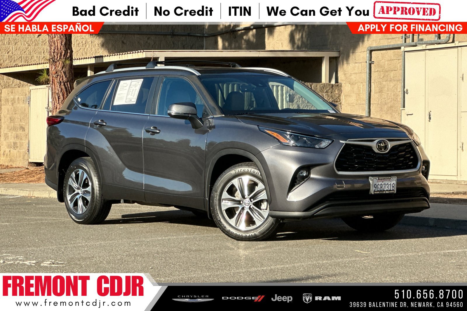 Used 2023 Toyota Highlander XLE FWD 360° Tour