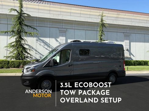 Used 2024 Ford Transit 250 148 Medium Roof Extended AWD w/ Load Area Protection Package image 1