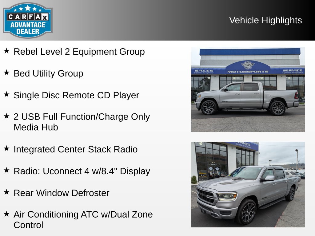 Used 2019 RAM 1500 Sport w/ Level 2 Equipment Group AWD/4WD image 4