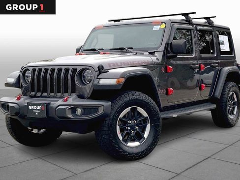 Used 2019 Jeep Wrangler Unlimited Rubicon w/ LED Lighting Group image 1