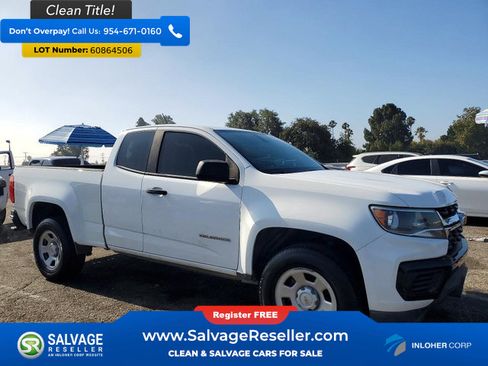 Used 2021 Chevrolet Colorado W/T w/ WT Convenience Package RWD image 5