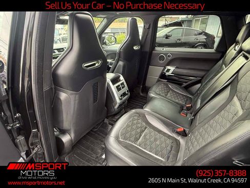 Used 2020 Land Rover Range Rover Sport SVR AWD/4WD image 7