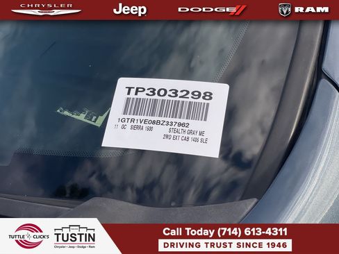 Used 2011 GMC Sierra 1500 SLE w/ Power Tech Package RWD image 38