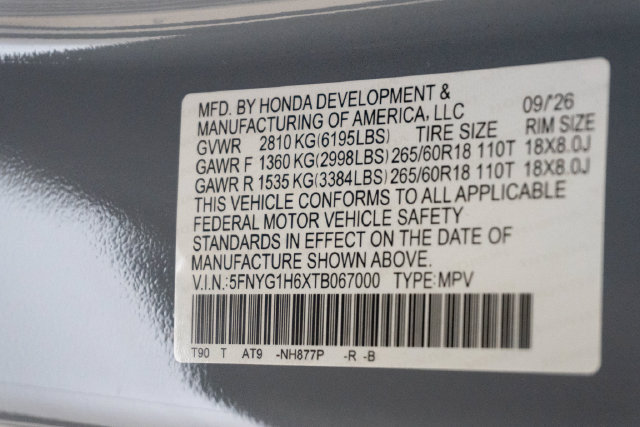 New 2026 Honda Pilot TrailSport image 22