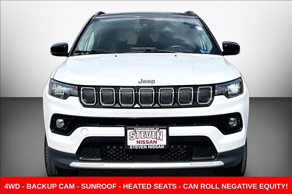 Used 2022 Jeep Compass Limited w/ Sun and Sound Group AWD/4WD image 2