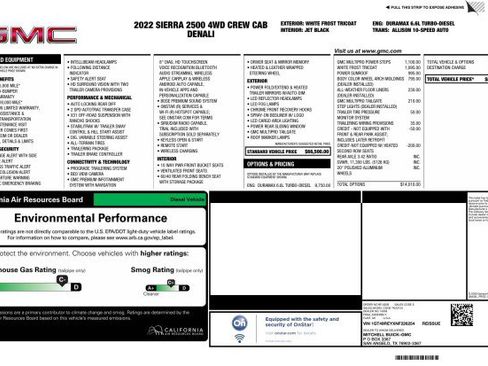 Used 2022 GMC Sierra 2500 Denali AWD/4WD image 2