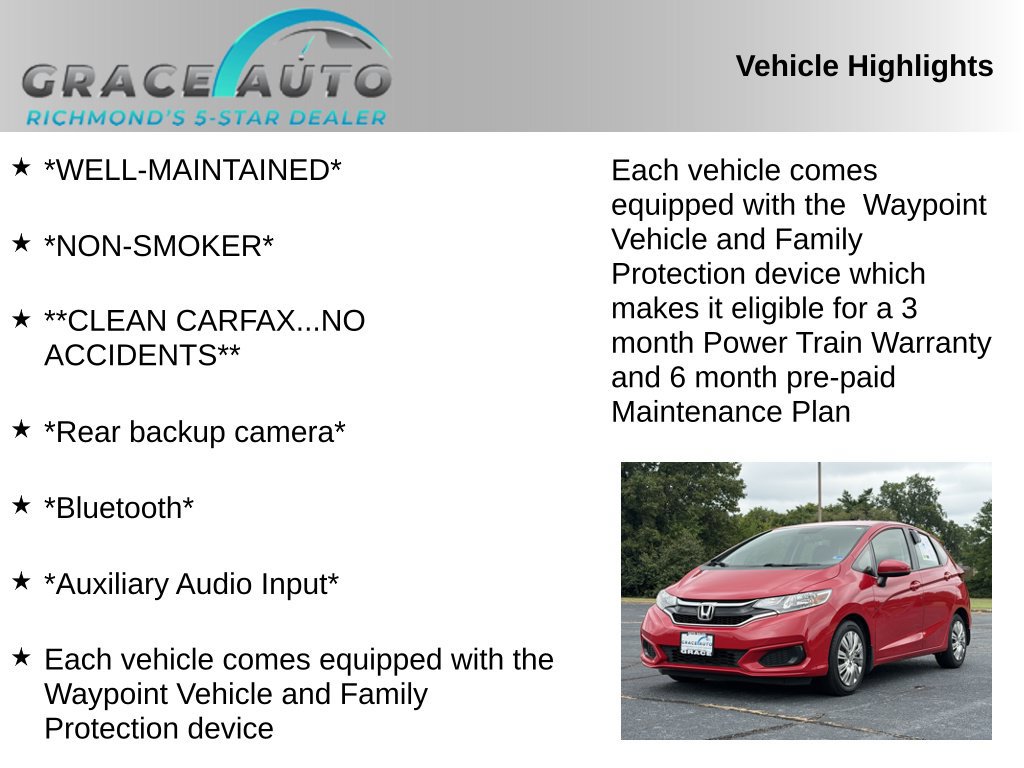Used 2019 Honda Fit LX image 2
