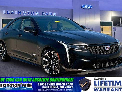 Used 2026 Cadillac CT4 V Blackwing w/ Carbon Fiber 1 Package RWD image 1