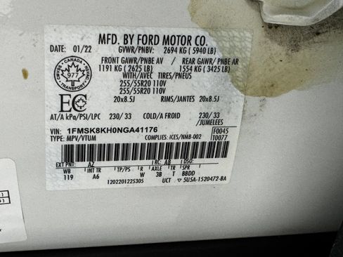 Used 2022 Ford Explorer ST-Line w/ Class IV Trailer Tow Package AWD/4WD image 43