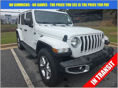 Used 2022 Jeep Wrangler Unlimited Sahara w/ Cold Weather Group image 1