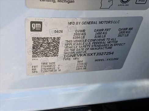 New 2026 Chevrolet Traverse High Country w/ LPO, Floor Liner Package AWD/4WD image 18