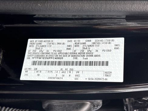 Used 2023 Ford F150 XLT w/ Equipment Group 302A High AWD/4WD image 29