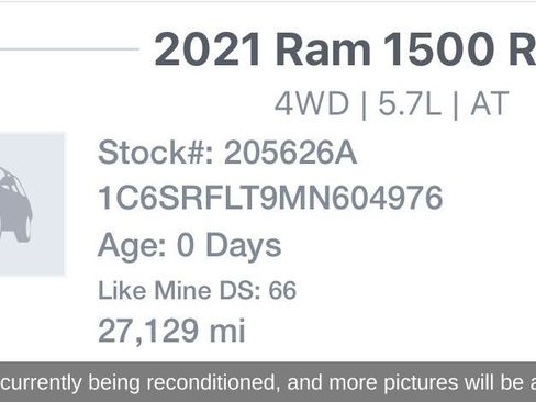 Used 2021 RAM 1500 Rebel w/ Rebel Level 2 Equipment Group AWD/4WD image 19