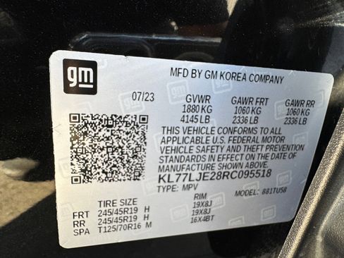 Used 2024 Chevrolet Trax RS w/ Sunroof Package FWD image 21