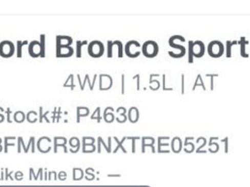 Used 2026 Ford Bronco Sport Big Bend w/ Convenience Package image 25