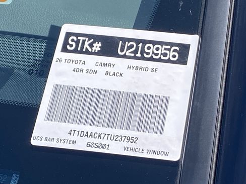 Certified 2026 Toyota Camry SE w/ Multimedia Upgrade Package FWD image 32