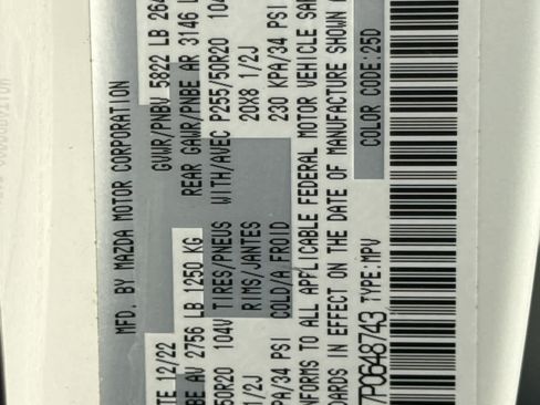 Certified 2023 MAZDA CX-9 Signature image 24