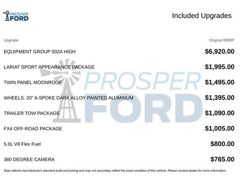 Used 2021 Ford F150 Lariat w/ Equipment Group 502A High image 3
