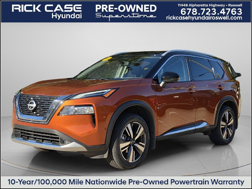 Used 2022 Nissan Rogue Platinum w/ Head-Up Display Package FWD image 1