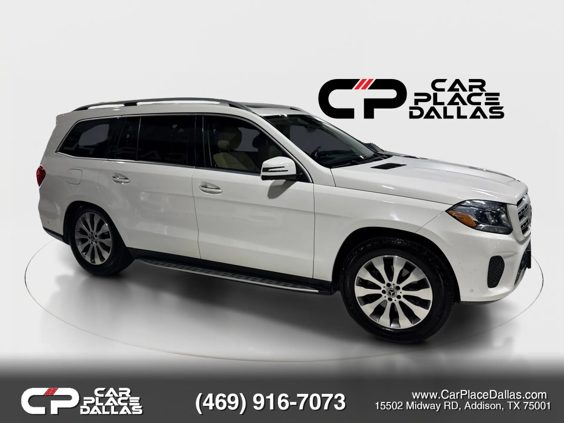 Used 2019 Mercedes-Benz GLS 450 4MATIC w/ Premium 1 Package image 3