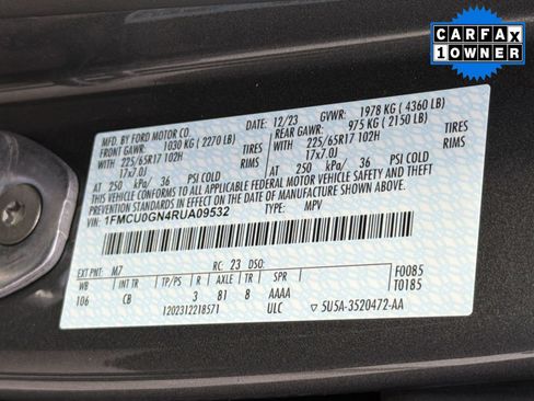 Used 2024 Ford Escape Active FWD image 25
