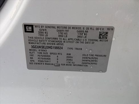 Used 2017 Chevrolet Silverado 1500 LTZ Z71 w/ LTZ Plus Package image 25