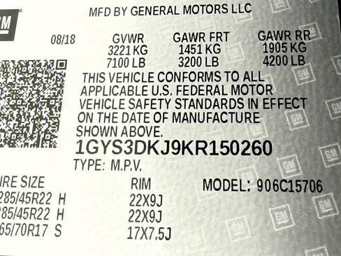 Used 2019 Cadillac Escalade Platinum image 52