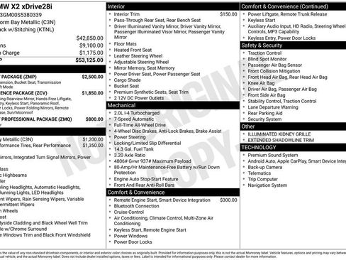 Used 2025 BMW X2 xDrive28i w/ M Sport Package image 29