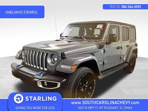 Used 2023 Jeep Wrangler Unlimited Sahara w/ Cold Weather Group image 1