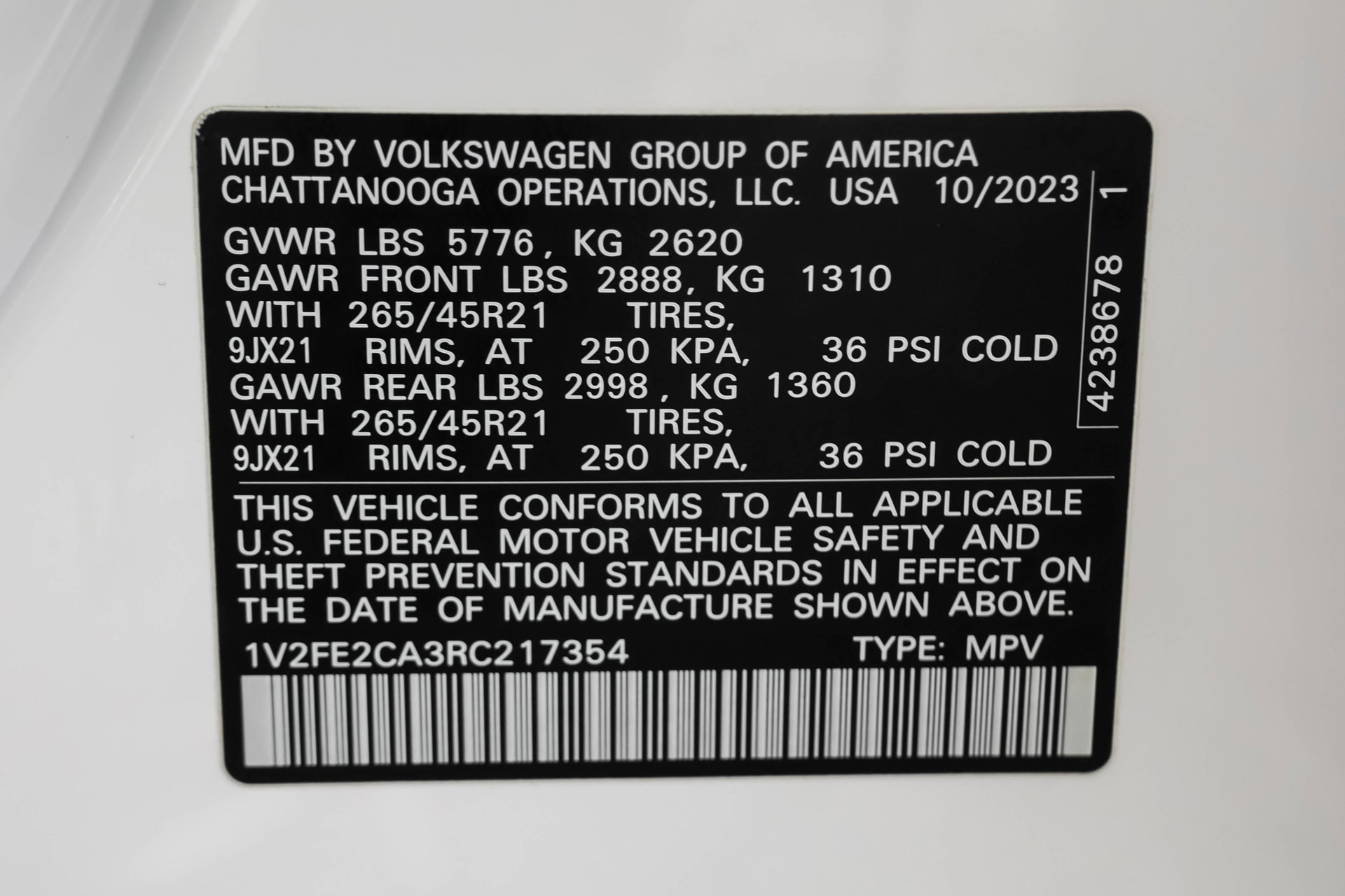 Used 2024 Volkswagen Atlas Cross Sport SEL Premium R-Line AWD/4WD image 50