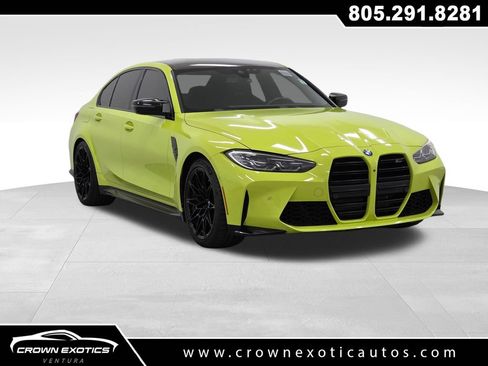 Used 2024 BMW M3 Competition w/ Executive Package RWD image 1