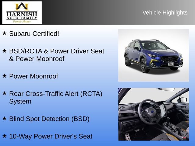 Certified 2025 Subaru Crosstrek 2.5i Sport AWD/4WD image 8