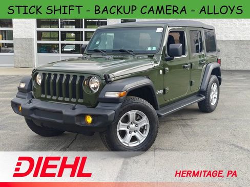 Used 2020 Jeep Wrangler Unlimited Sport S AWD/4WD image 1