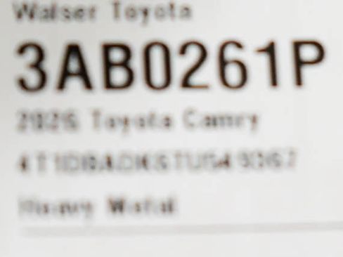Used 2026 Toyota Camry XLE w/ Premium Plus Package AWD/4WD image 27