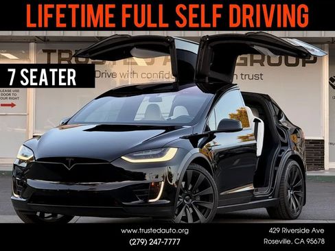 Used 2018 Tesla Model X 75D AWD/4WD image 1